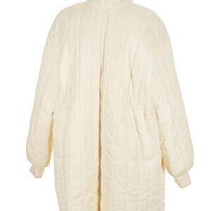 Zara Cream Puffer Jacket